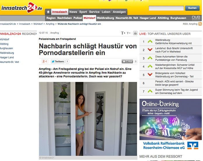 Natalie-Hot-Zeitungsbericht-Nachbarin-schlaegt-Haustuer-ein