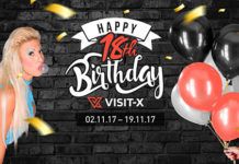 Visit-X feiert den 18. Geburtstag